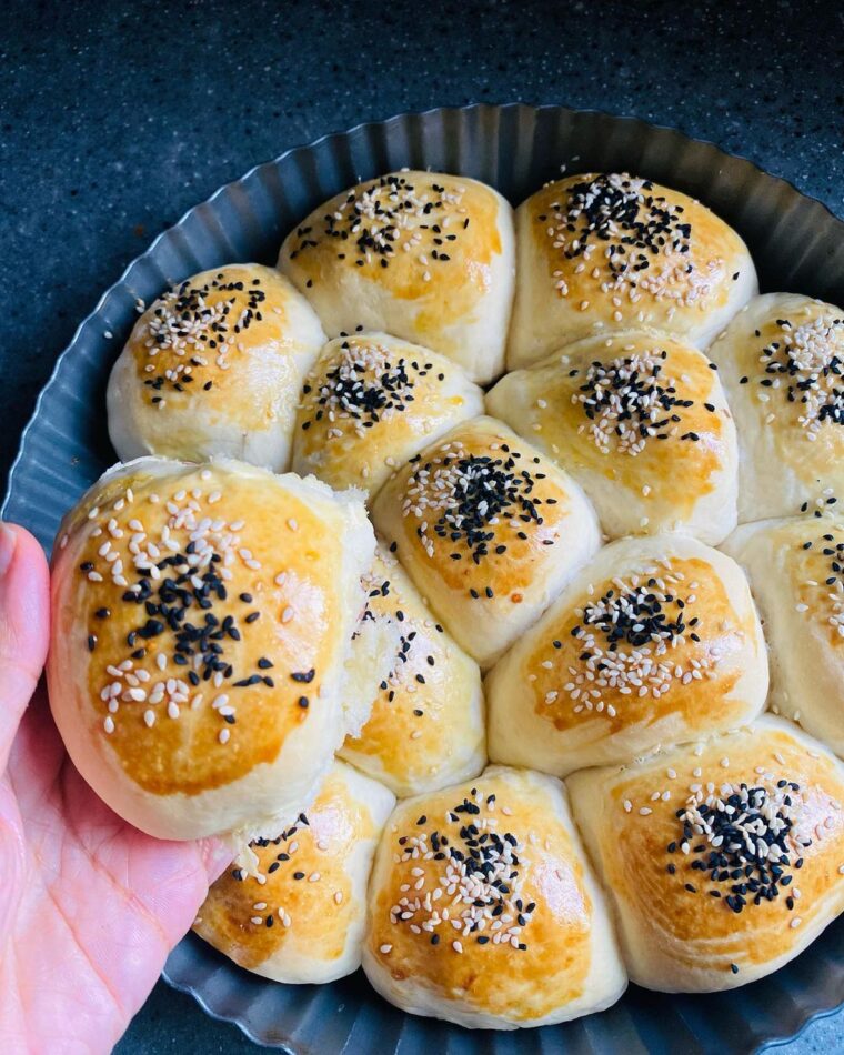 Stuffed Chicken & Cheese Buns