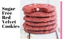 Sugar Free Red Velvet Cookies