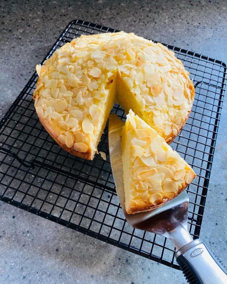 Swedish Almond Cake Made In A Blender