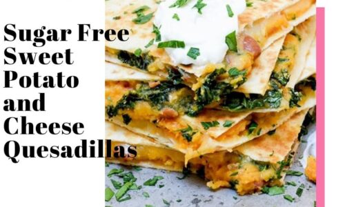 Sweet Potato And Cheese Quesadillas