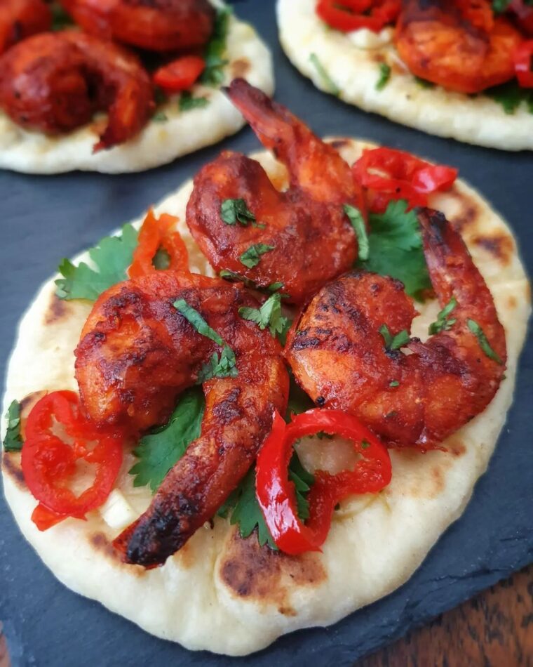 Tandoori Garlic Prawns