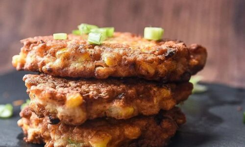 Tuna And Sweetcorn Fritters - Food Recipes dari Almond