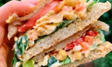 Vegan Buffalo Chickpea Salad