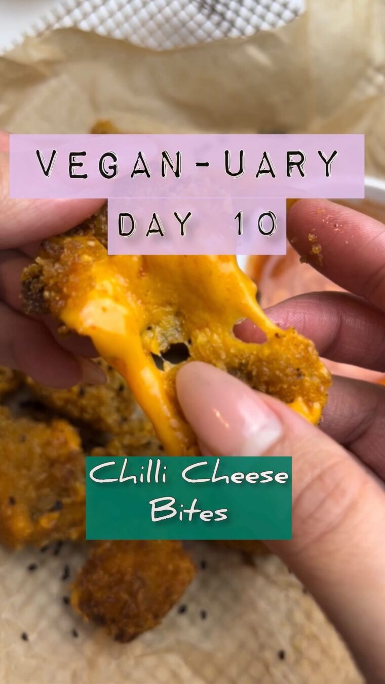 Vegan Chilli Cheese Bites