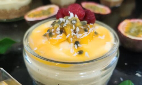 White Chocolate Passion-fruit And Mango Cheesecake - Cake & Bread Recipes dari Chocolate