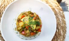 Zeytinyağlı Enginar (Turkish Stuffed Artichoke Hearts)