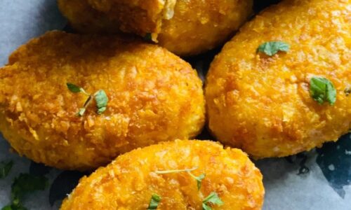 Ammie Kay Cutlets (Chicken & Cheese Potato Cutlets)