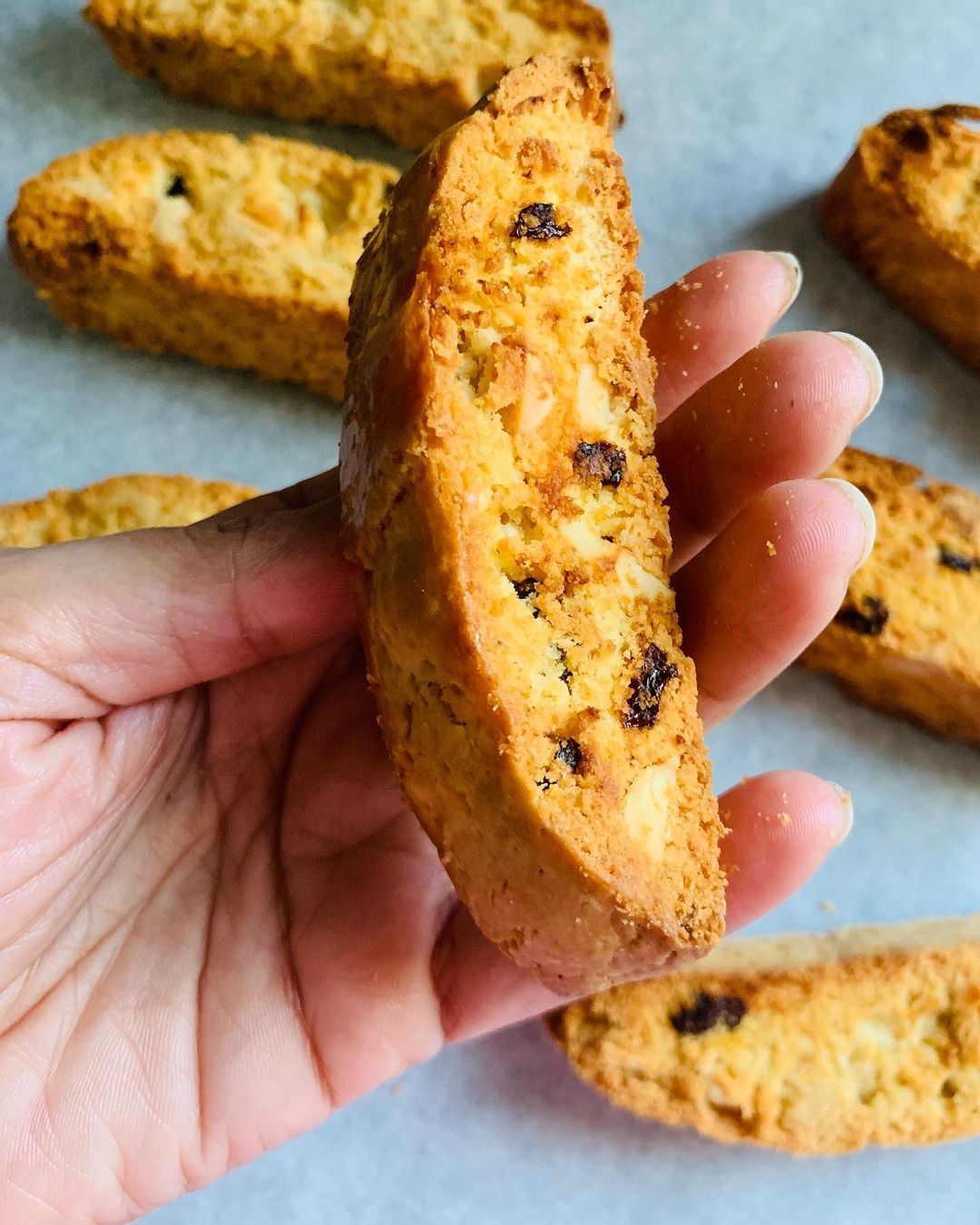 Classic Almond Biscotti From @bon_appetit_jeddah - ResepMamiku.com