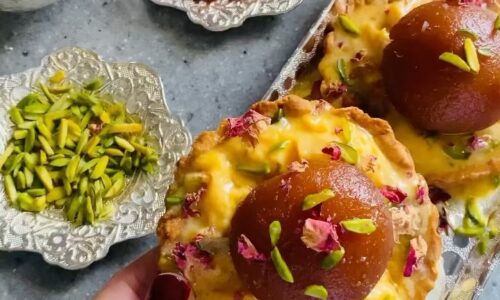 Homemade Gulab Jamun Rabdi Tart - Cake & Bread Recipes dari Mango