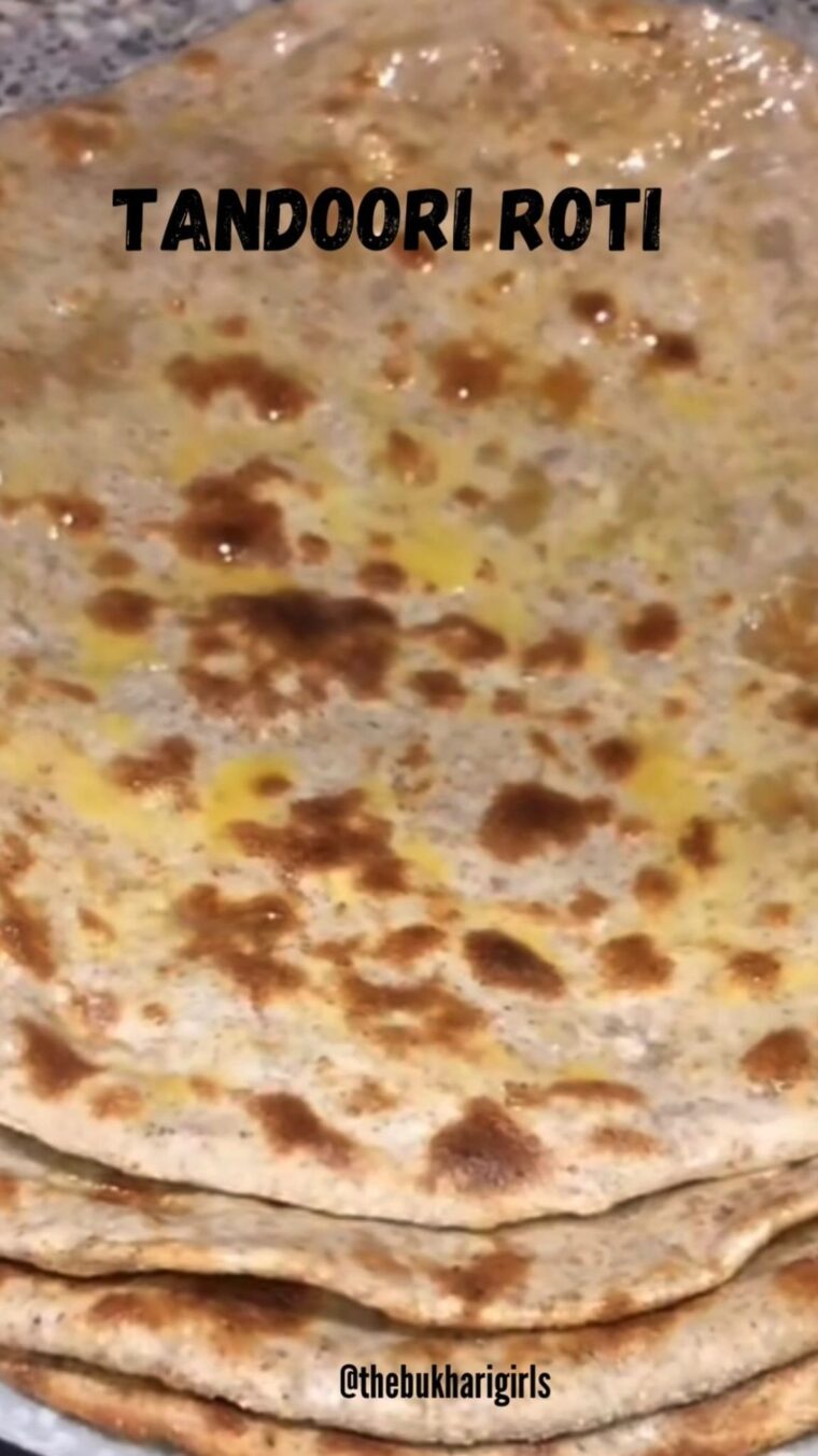 Homemade Tandoori Roti