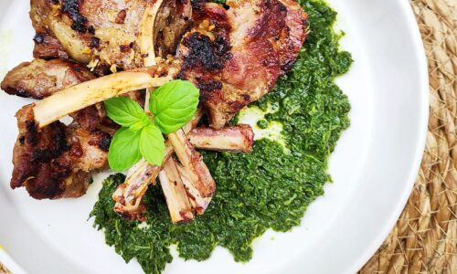 Lamb Chops With Mint Sauce
