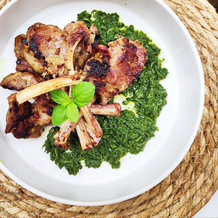 Lamb Chops With Mint Sauce
