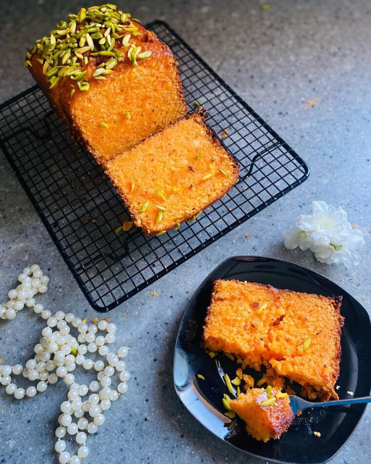 Moist Mango Loaf Cake