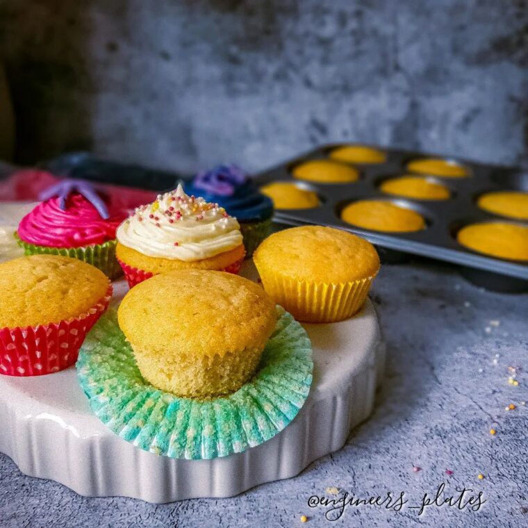 Perfect Vanilla Cupcakes