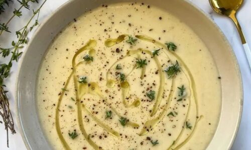 Roasted Cauliflower Soup