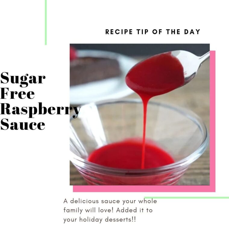 Sugar Free Raspberry Sauce