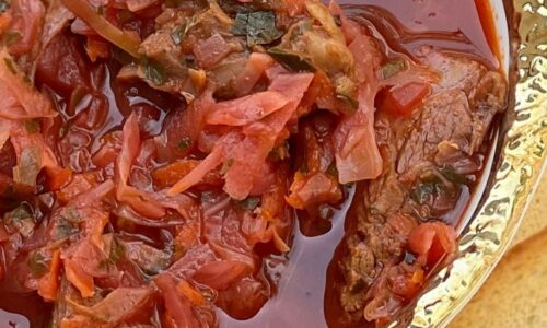 Borsht – Russian Cabbage Soup