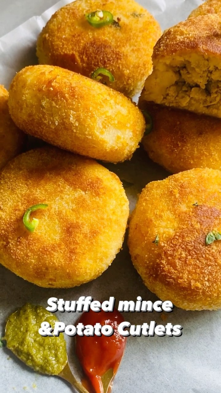 Crunchiest Chicken & Cheese Potato Cutlets from @bon_appetit_jeddah ...