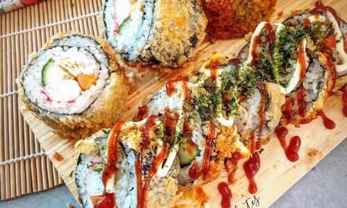 Fried Sushi - Food Recipes dari Crab