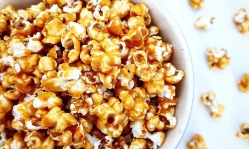 Homemade Caramel Popcorn