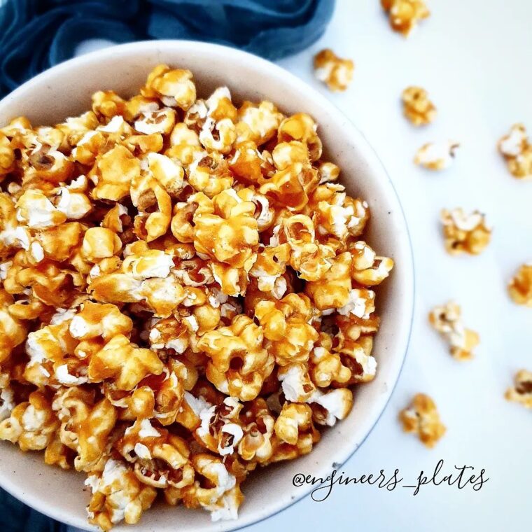 Homemade Caramel Popcorn