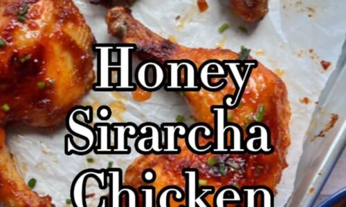 Honey Sirarcha Glazed Chicken