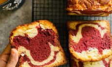 Red Marble Cake