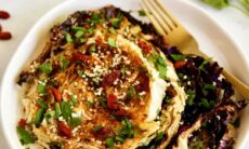 Roasted Cabbage Rounds