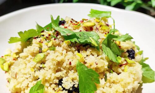 Spiced Couscous - Main Dishes dari Cranberry