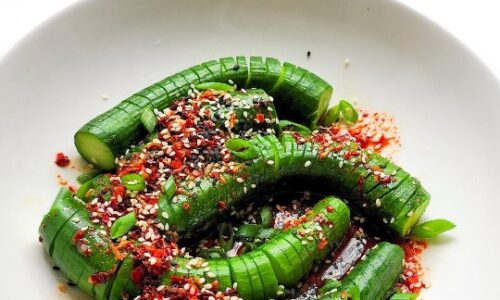 Spicy Cucumber Salad