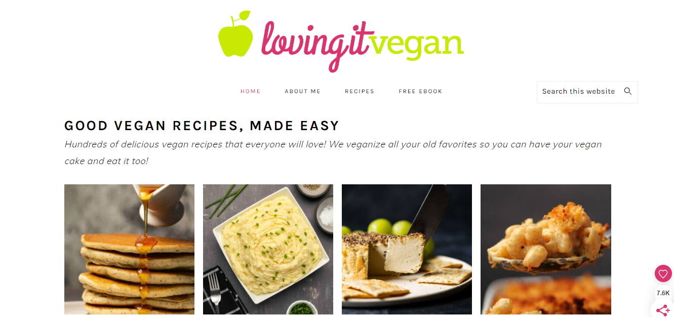 Vegan Recipe Websites