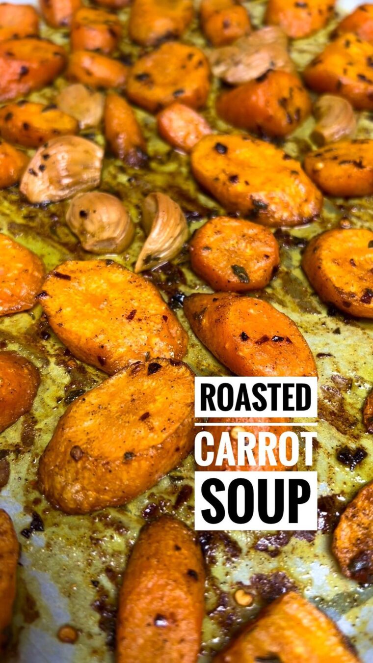 Creamy Roasted Carrot Soup