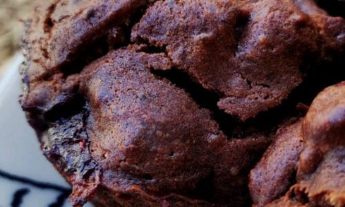 Double Chocolate Cherry Muffins - Cake & Bread Recipes dari Cherry