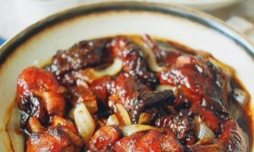 Fried Chicken In Butter Sweet Soy Sauce
