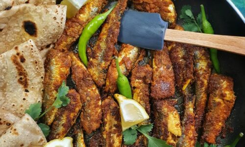 Pan Fried Sardines / Fish