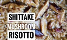Shittake Mushroom Risotto