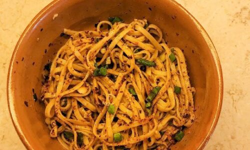 10 Min Chilli Oil Noodles - Main Dishes dari Noodles