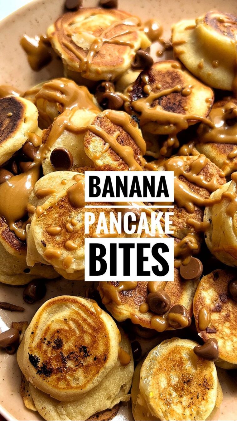 Banana Pancake Bites