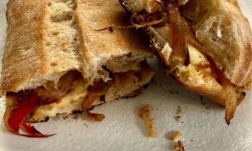 Caramelised Onion Grilled Cheese