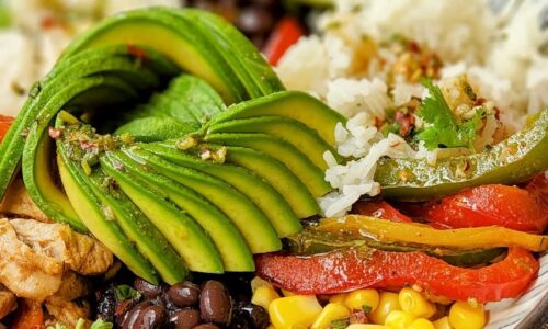 Chicken Fajita Burrito Bowls