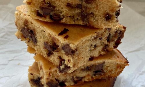 Choc Orange Blondies