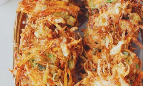 Crispy Vegetables Fritters (Bakwan Sayur)