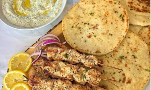 Greek Chicken Kebabs