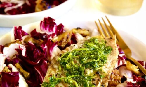 Grilled Fish With Chimichurri