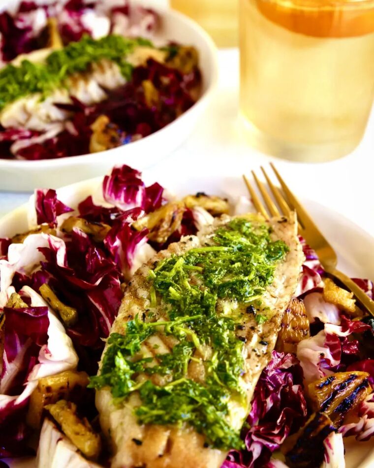 Grilled Fish With Chimichurri