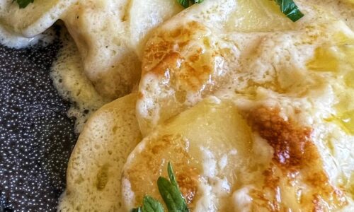 Korkys 5 Ingredients Potato Bake