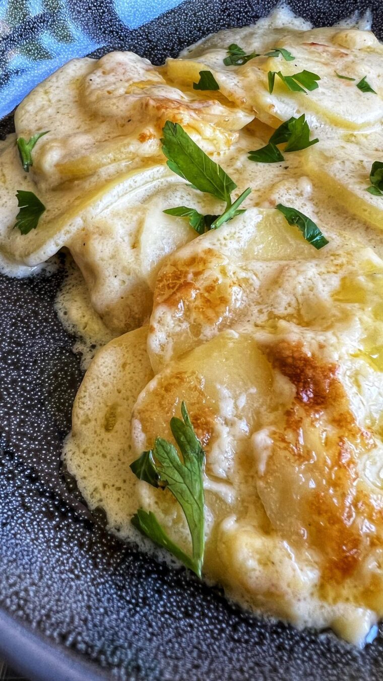 Korkys 5 Ingredients Potato Bake