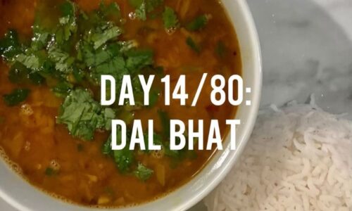 Nepalese Style Dal Bhat