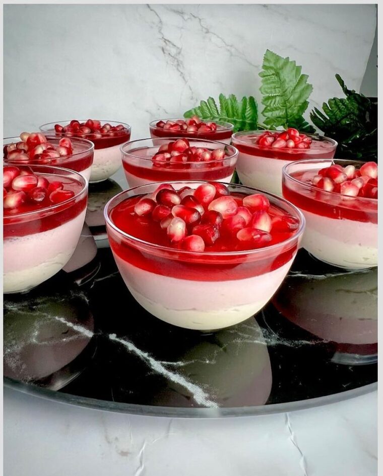 Pomegranate Mousse
