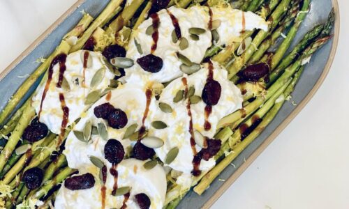 Roasted Asparagus With Burrata - Food Recipes dari Cherry